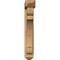 Ekena Millwork Olympic Arts and Crafts Rough Sawn Bracket w/ Offset Brace, Western Red Cedar, 6"W x 26"D x 38"H BKT0604X26X38OLY03RWR - alternate 4